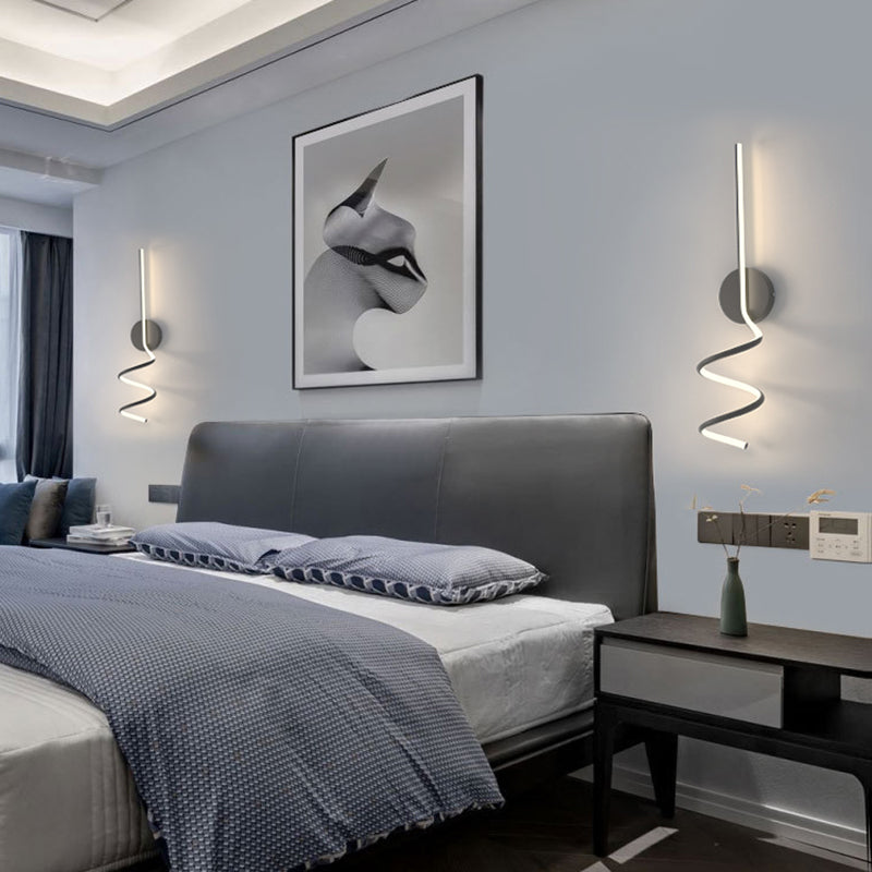 Minimalist Style Metal Wall Light Modern Geometry Led Wall Lamp