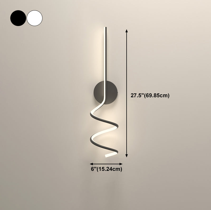 Minimalist Style Metal Wall Light Modern Geometry Led Wall Lamp