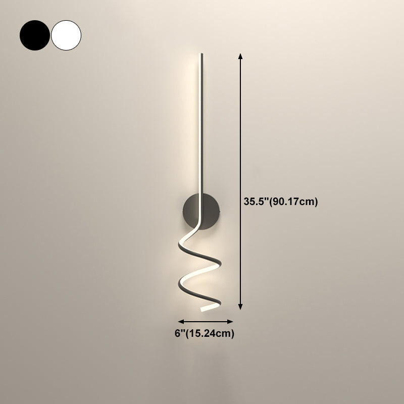 Minimalist Style Metal Wall Light Modern Geometry Led Wall Lamp