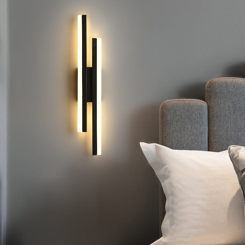 Einfachheit Metall Wandleuchte moderne geometrische Wandleuchte Leuchten für Schlafzimmer