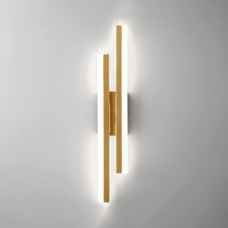 Einfachheit Metall Wandleuchte moderne geometrische Wandleuchte Leuchten für Schlafzimmer