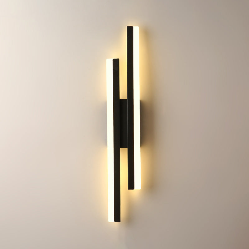 Einfachheit Metall Wandleuchte moderne geometrische Wandleuchte Leuchten für Schlafzimmer