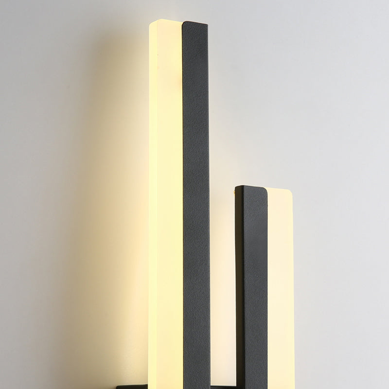 Einfachheit Metall Wandleuchte moderne geometrische Wandleuchte Leuchten für Schlafzimmer