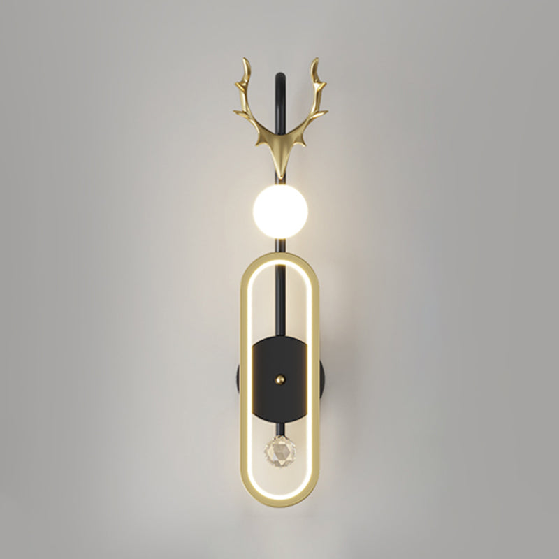 Moderner Stil Metall Wandleuchte kreative LED -Wandleuchte Leuchten für Schlafzimmer