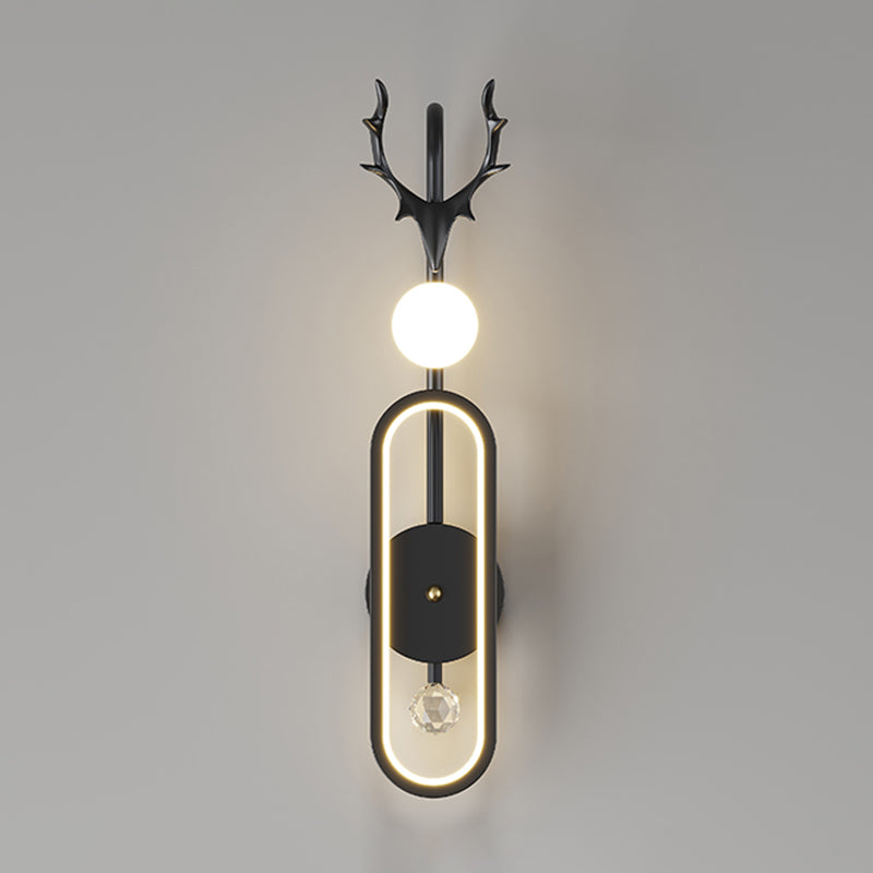 Moderner Stil Metall Wandleuchte kreative LED -Wandleuchte Leuchten für Schlafzimmer