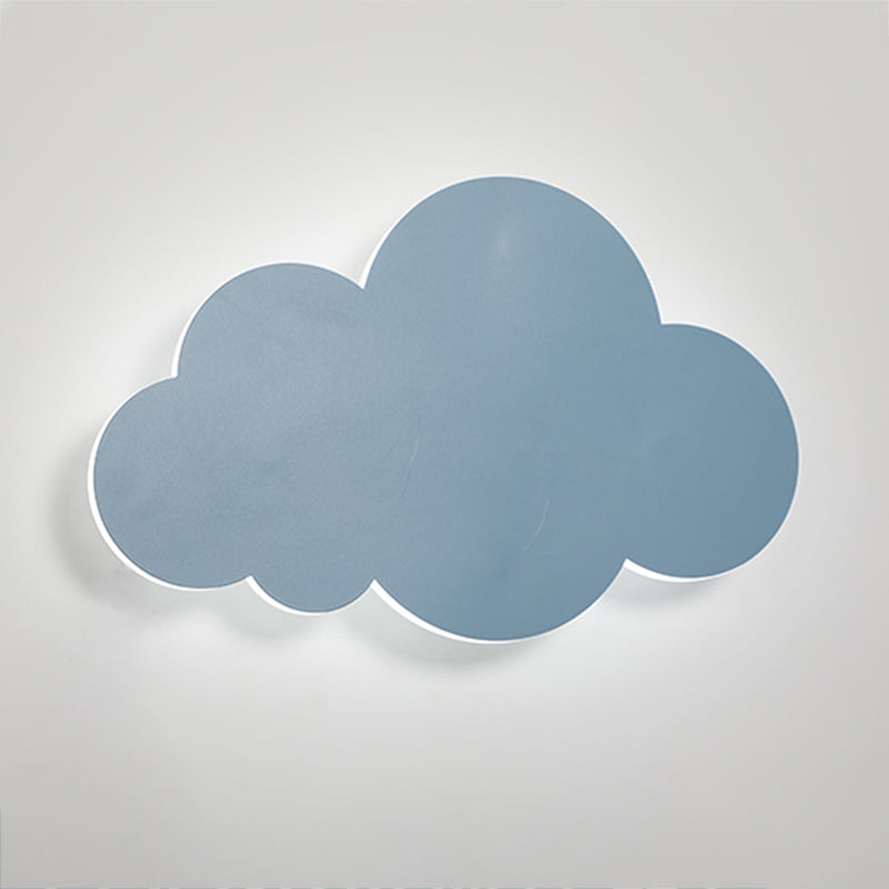 Moderne Stil Leuchte Wolkenform Metall 1-Licht-Wandhalterung Licht