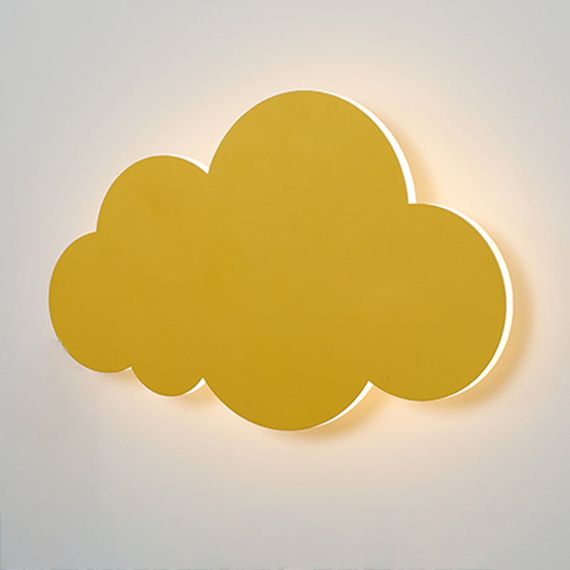 Moderne Stil Leuchte Wolkenform Metall 1-Licht-Wandhalterung Licht
