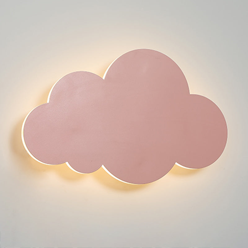 Moderne Stil Leuchte Wolkenform Metall 1-Licht-Wandhalterung Licht
