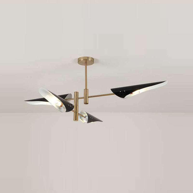 Modern Style Metal Chandelier Light Simple Pendant Light for Dining Room