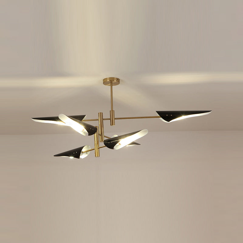 Modern Style Metal Chandelier Light Simple Pendant Light for Dining Room