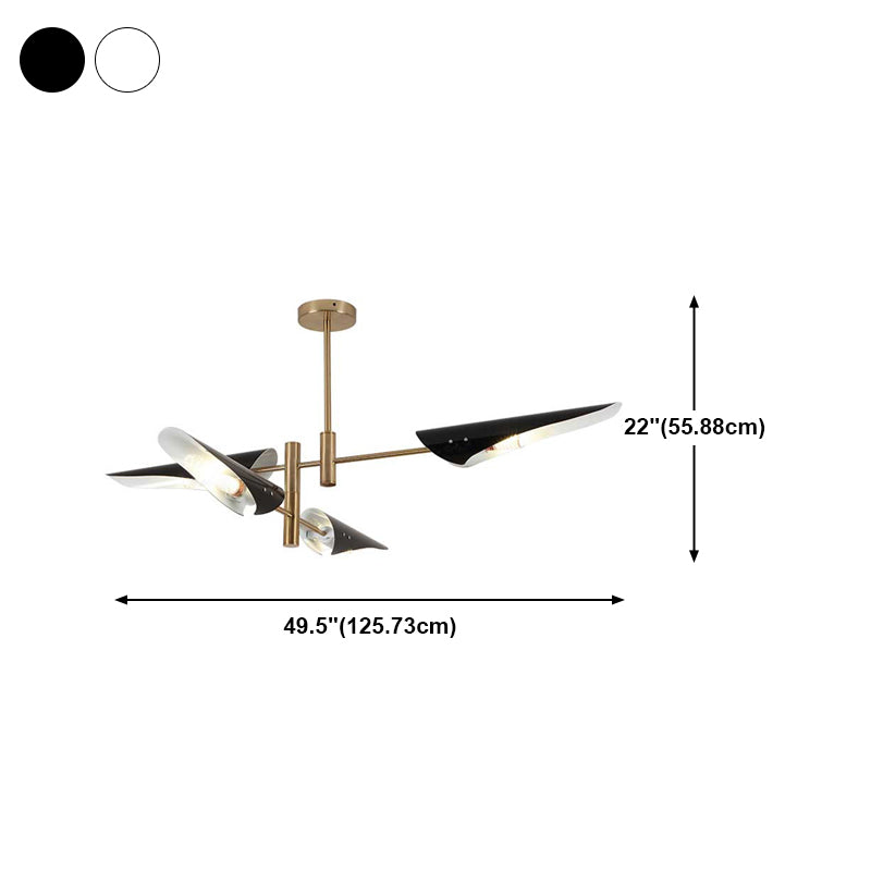 Modern Style Metal Chandelier Light Simple Pendant Light for Dining Room