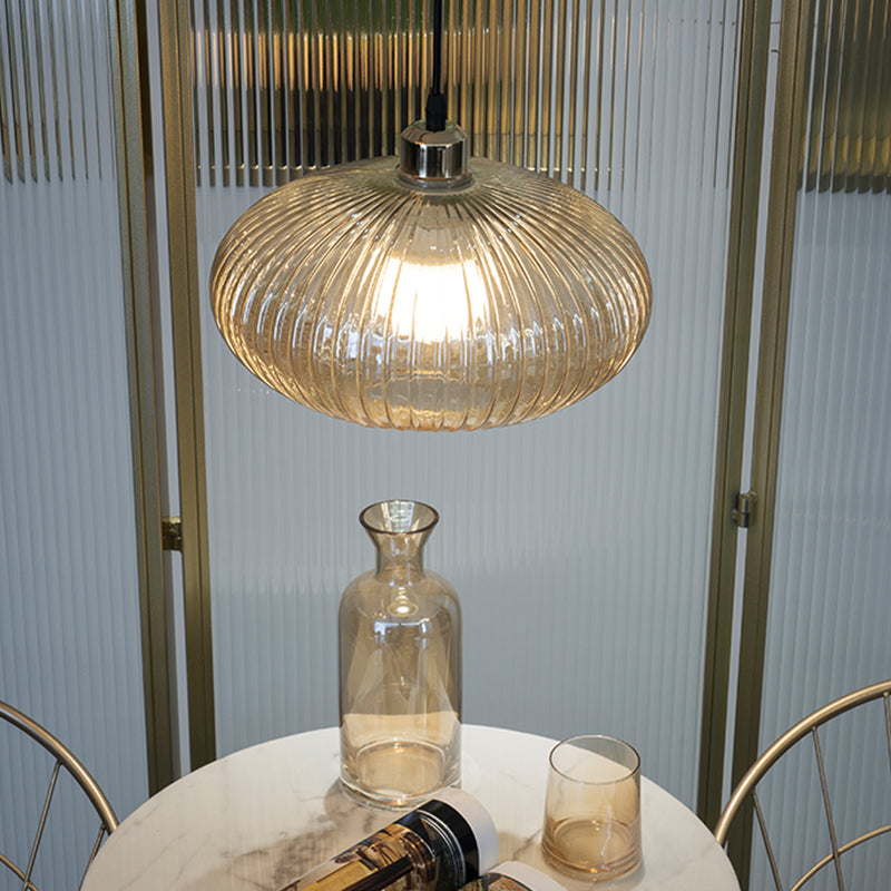 Glass de style moderne Hanging Light Momeding Simple Séménagement pour le salon pour le salon