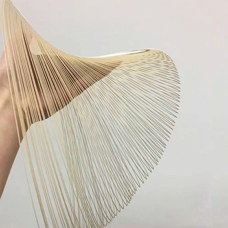 Éclairage pendentif à la maison légère suspendue en bois pour le salon