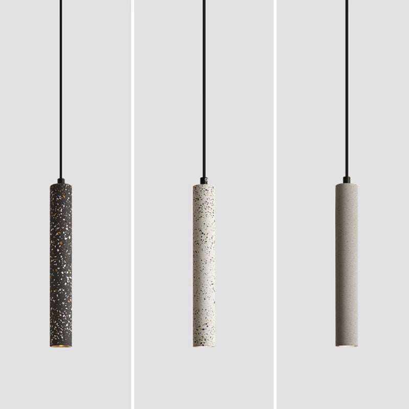 Moderner Stil hängend Licht Zement Anhänger Beleuchtungsstoffe für Wohnzimmer