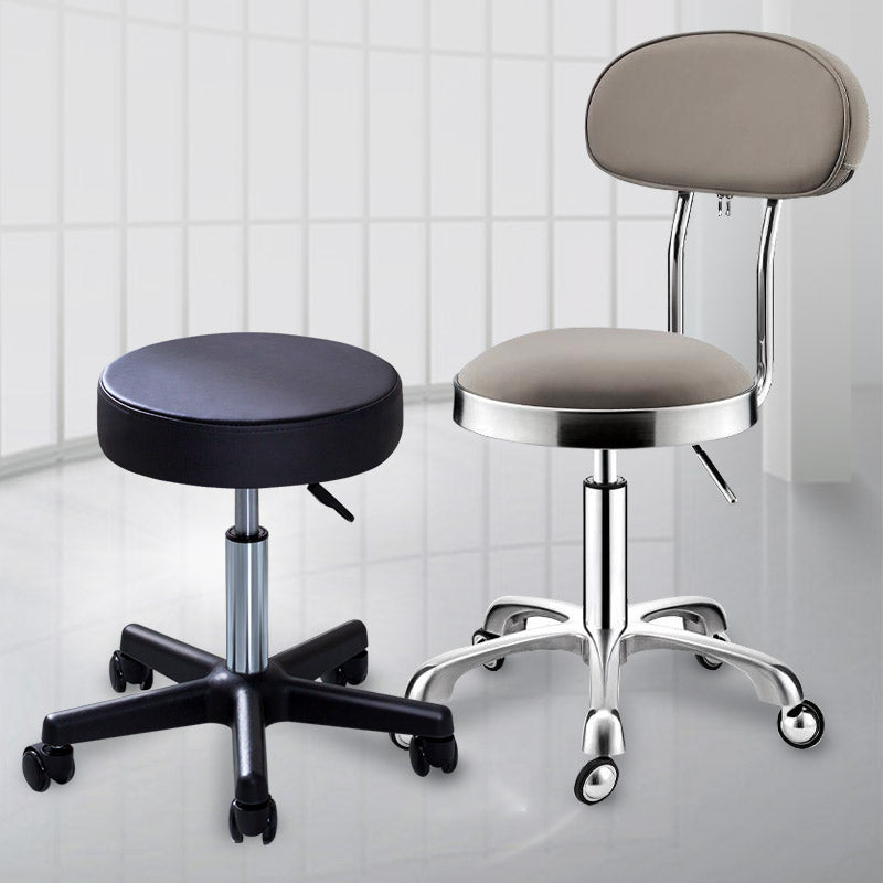 Modern Adjustable Rotatable Counter Stool Steel Kitchen Bar Stool with Cushion