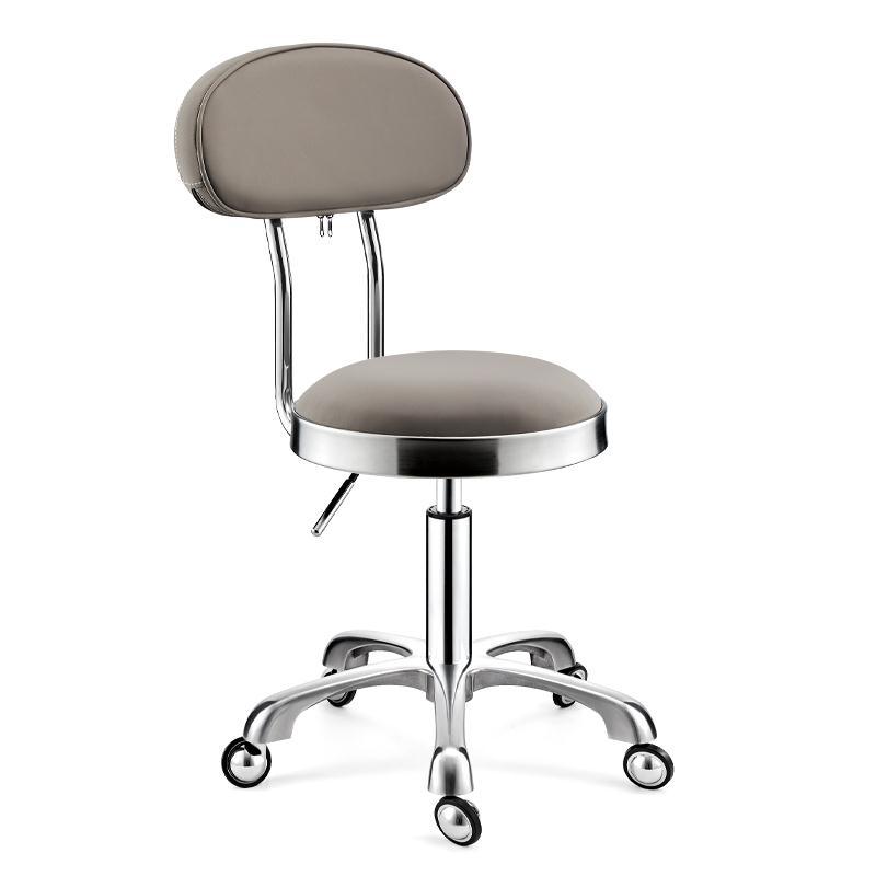 Modern Adjustable Rotatable Counter Stool Steel Kitchen Bar Stool with Cushion