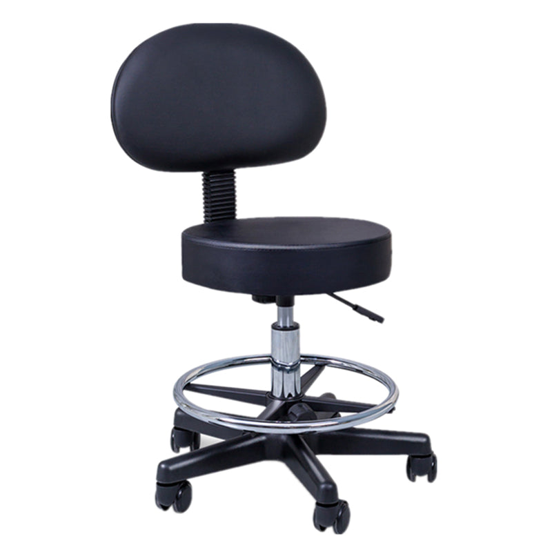 Modern Adjustable Rotatable Counter Stool Steel Kitchen Bar Stool with Cushion
