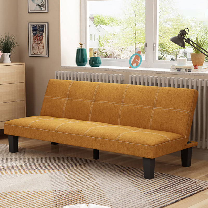 Scandinavian Spleeper Velvet/Fabric Sofa 47.24"/64.96"/70.08" Wide Armless Sofa Bed