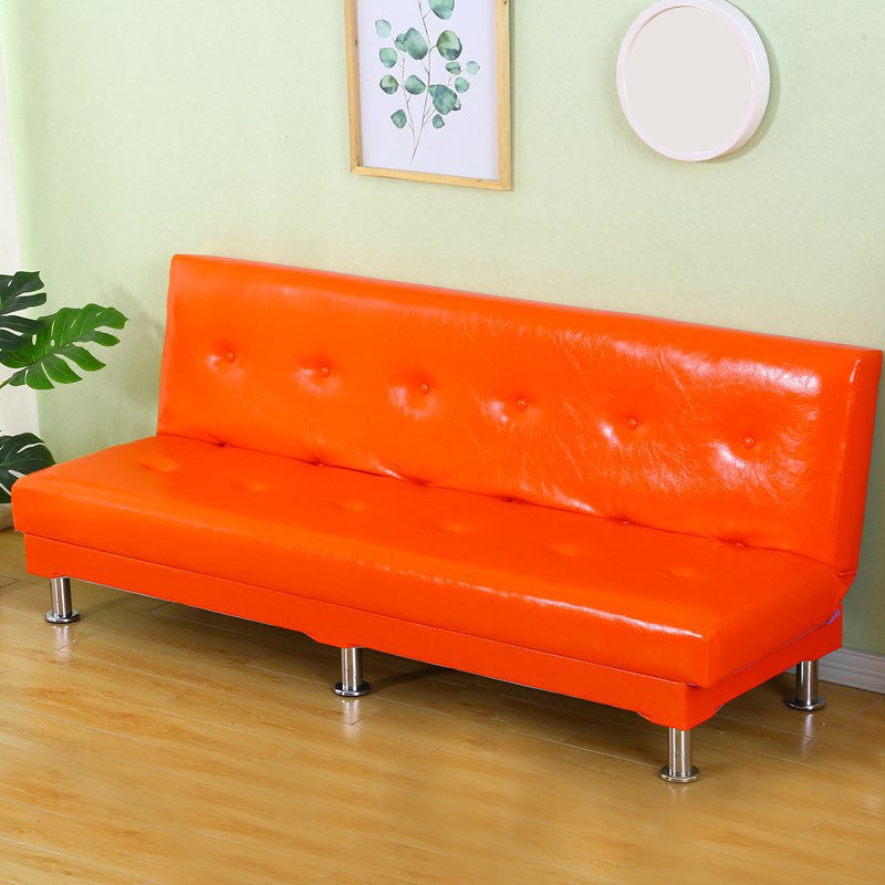 Modern Fabric/Faux Leather Sofa Armless Convertible Sofa for Living Room