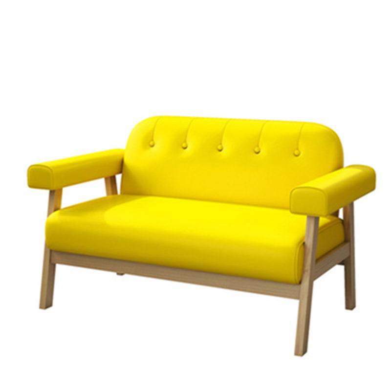 Modernes loses Sofa Rücken mit Kissenobergrenze oder Quadratarmsofa für das Restaurant