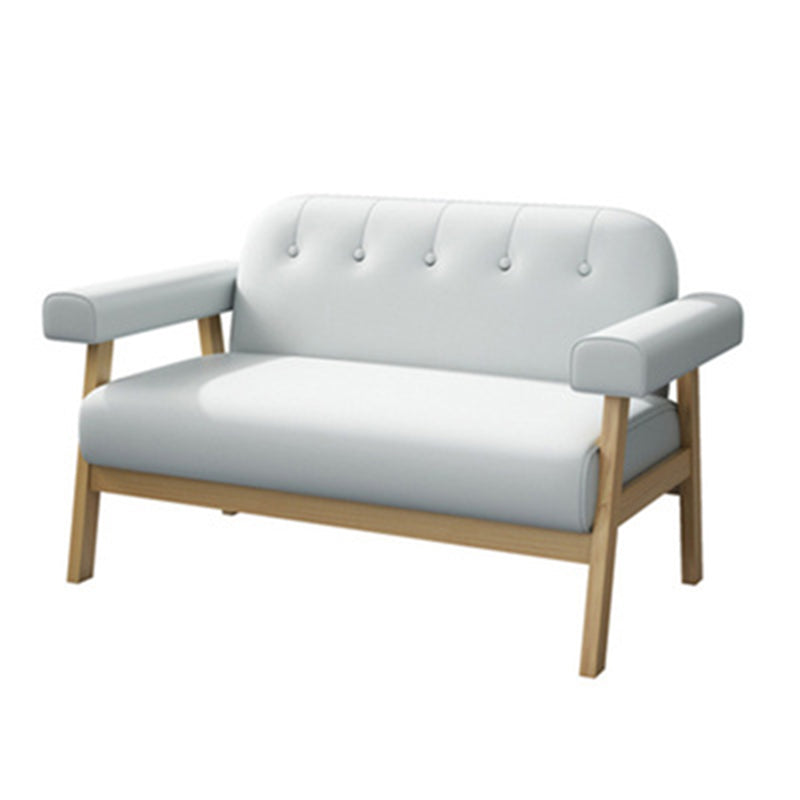 Modernes loses Sofa Rücken mit Kissenobergrenze oder Quadratarmsofa für das Restaurant