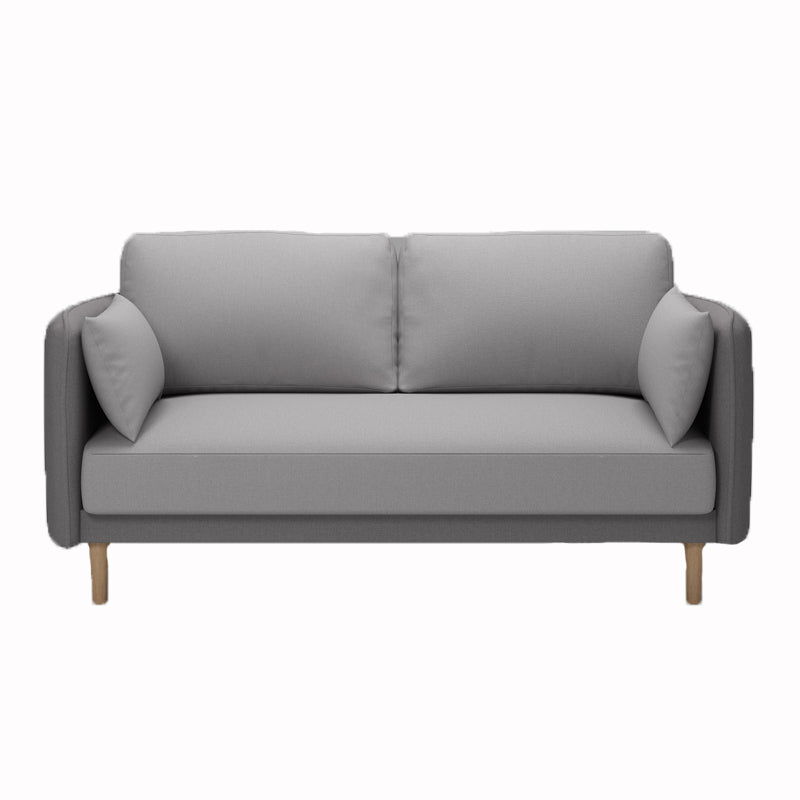 Tuxedo Arm Sofa Scandinavian Fabric Sofa 29.13" D x 31.89" H