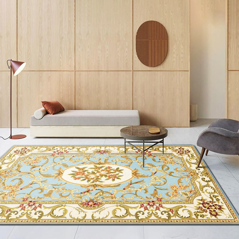 Tapis graphique en polyester rouge de vin de vin Rapier lavable pour la décoration intérieure