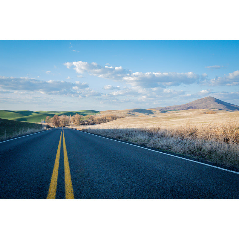 Environment Friendly Wall Mural Wallpaper Highway Sitting Room Wall Mural