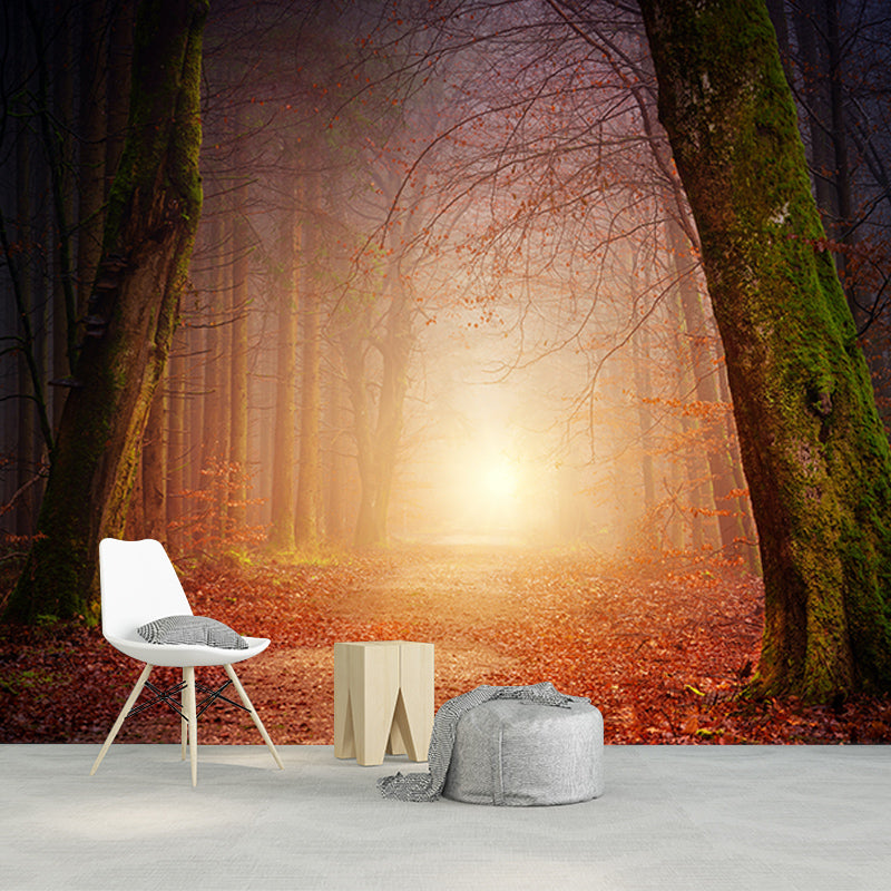 Modern Style Wall Mural Wallpaper Environment Friendly Forest Bedroom Wall Mural