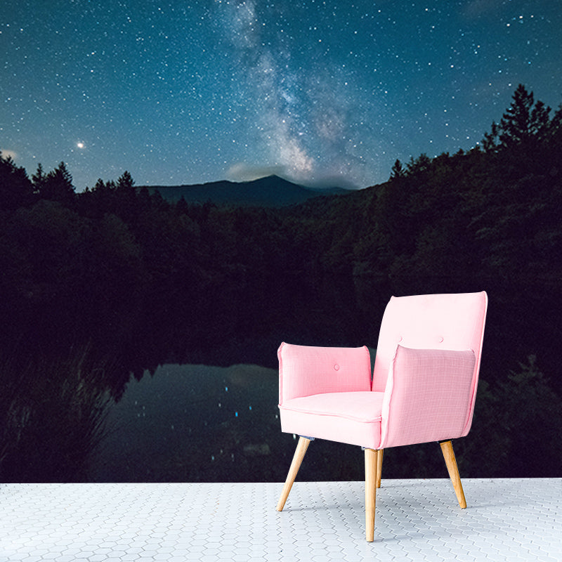 Modern Style Wall Mural Wallpaper Environment Friendly Forest Bedroom Wall Mural