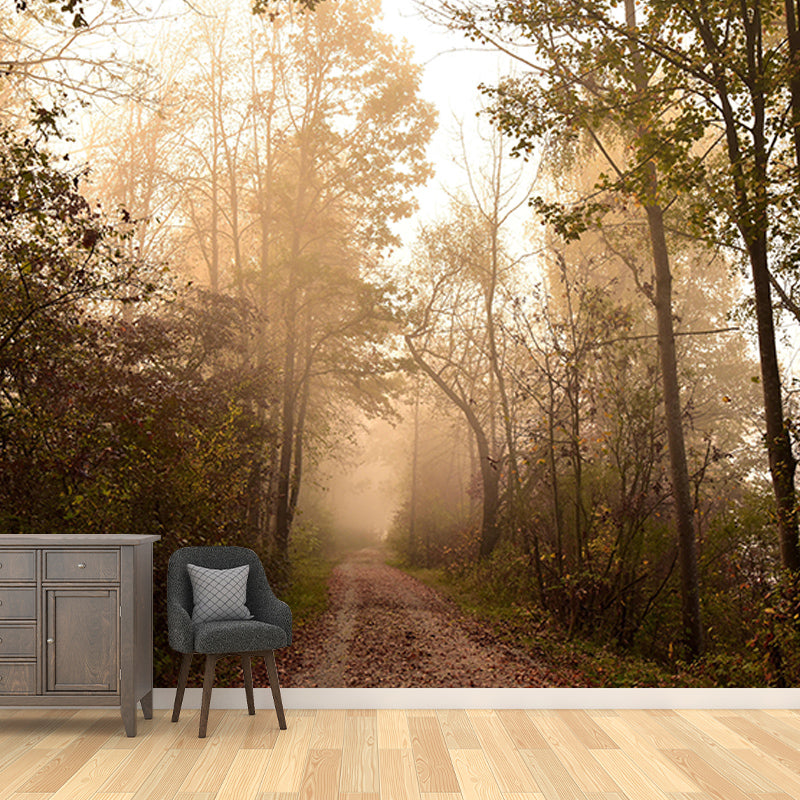 Wallpaper Forest Mildew Resistant Mural Photography Sleeping Room Wall Mural