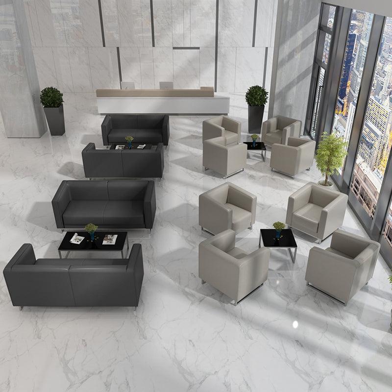 High Wear Resistance Tuxedo Arm Sofa High Tear Resistance Contemporary Sofa for Bonus Room