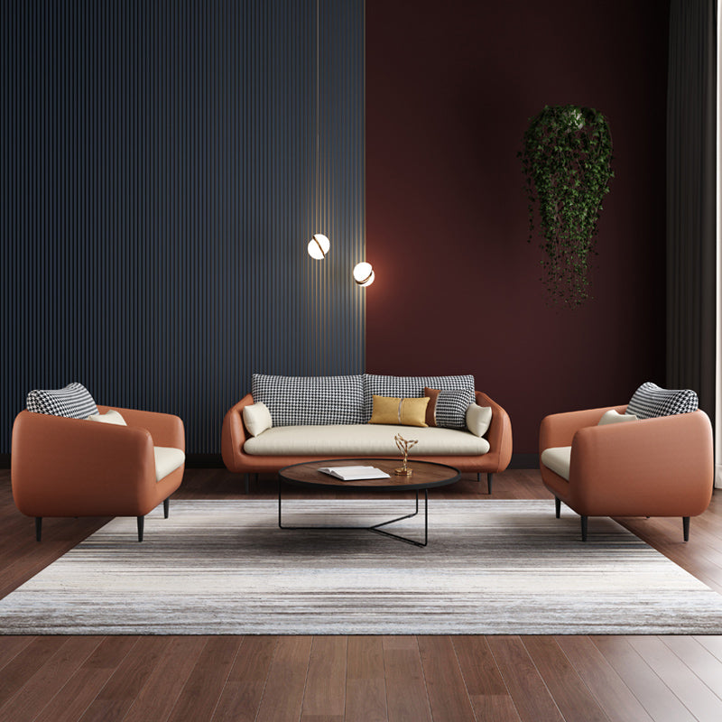 80.00 "H Schwarze Technologie -Stoffschwamm Kissen moderne Quadratarmsofa