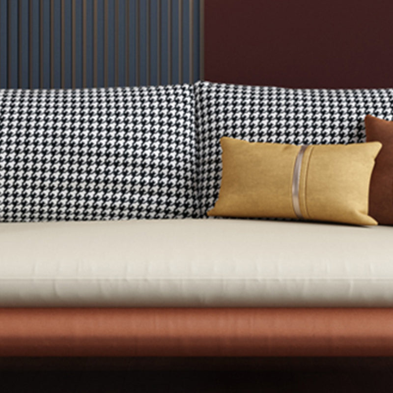 80.00 "H Schwarze Technologie -Stoffschwamm Kissen moderne Quadratarmsofa
