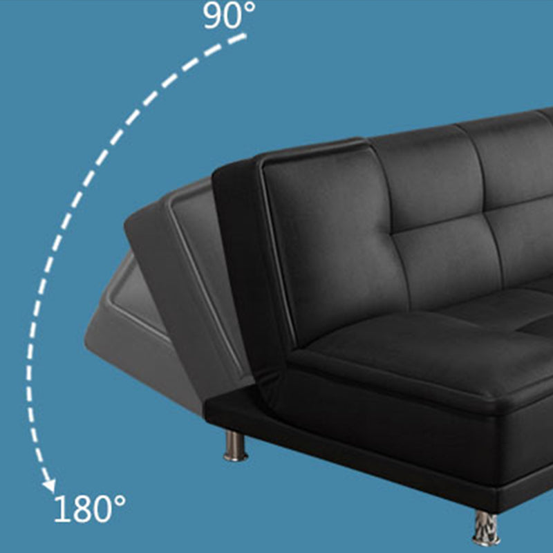 75 "Centre de cuir moderne moderne sans bras sans bras
