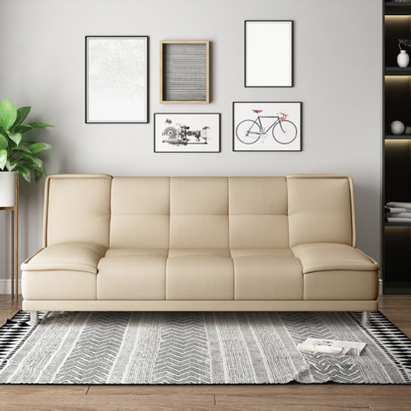 75 "Centre de cuir moderne moderne sans bras sans bras