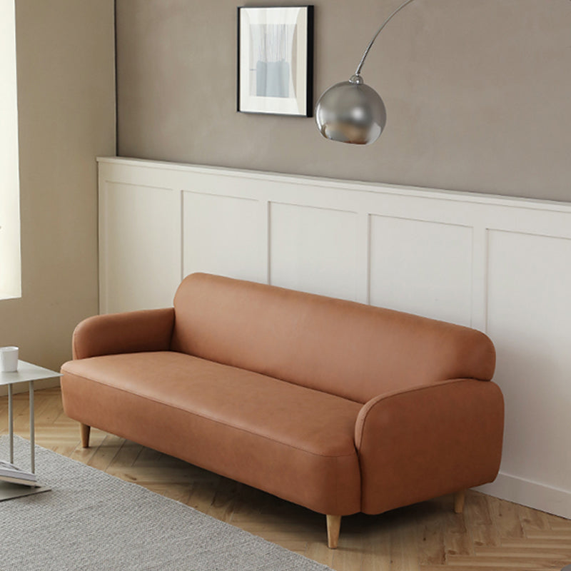 Scandinavian Recessed Arm Standard Tight Back for Living Room