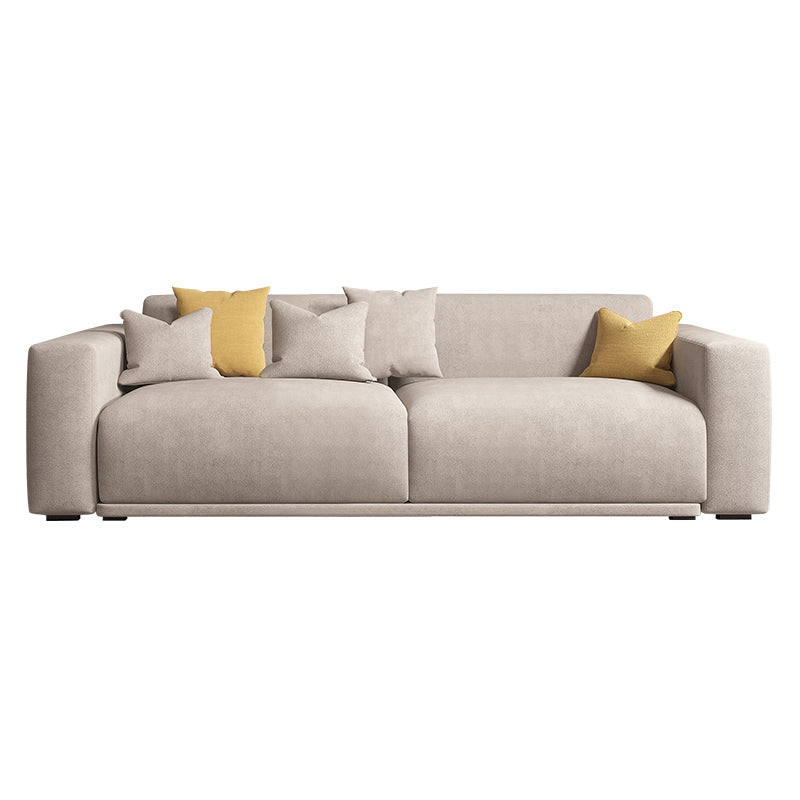 30" High Square Arm Modern Standard Sofa with Tight Back for Living Room, Apartment