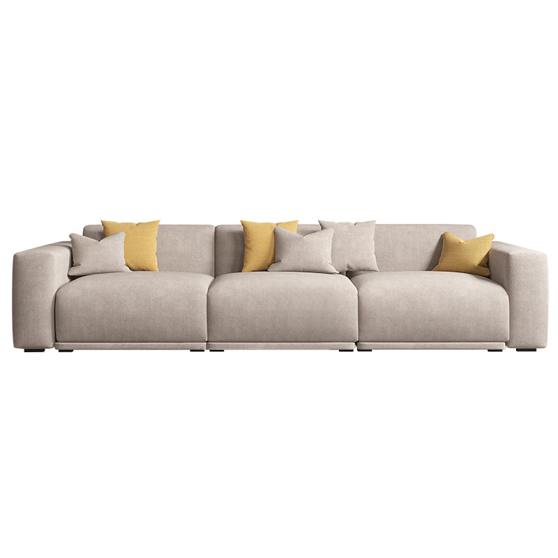 30" High Square Arm Modern Standard Sofa with Tight Back for Living Room, Apartment