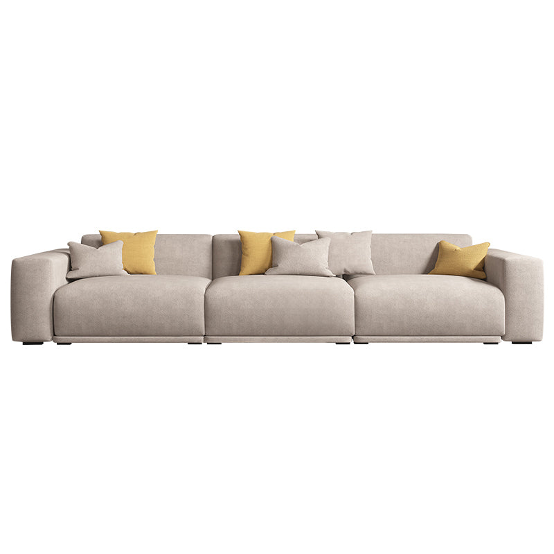 30" High Square Arm Modern Standard Sofa with Tight Back for Living Room, Apartment