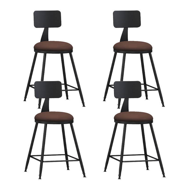 Industrial Style Bar-stool Metal Legs Counter Stool for Kitchen Bar