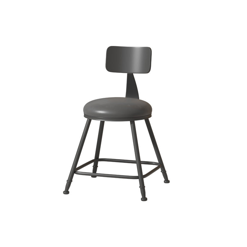 Industrial Style Bar-stool Metal Legs Counter Stool for Kitchen Bar