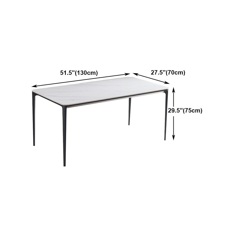 Contemporary 1/4/6/7 Pieces Dining Set Sintered Stone Dining Room Set