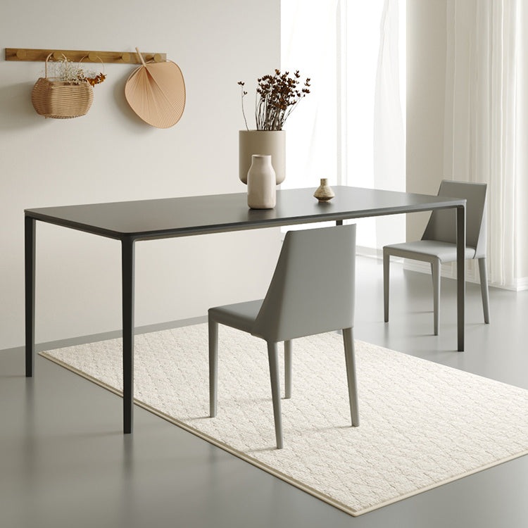 Modern 1/3/4 Pieces Dining Set Rectangle Sintered Stone Dining Table for Dining Room