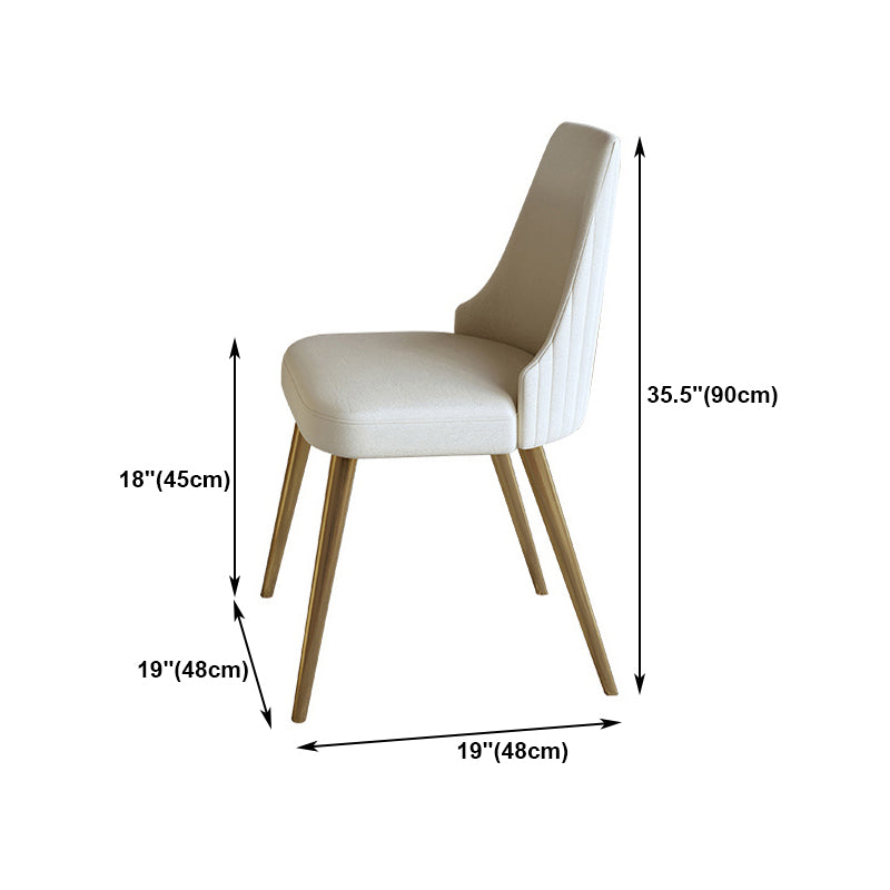 Nordic 1/4/5/6/7 Pieces Furniture Sintered Stone Dining Table Set with Leather Chairs