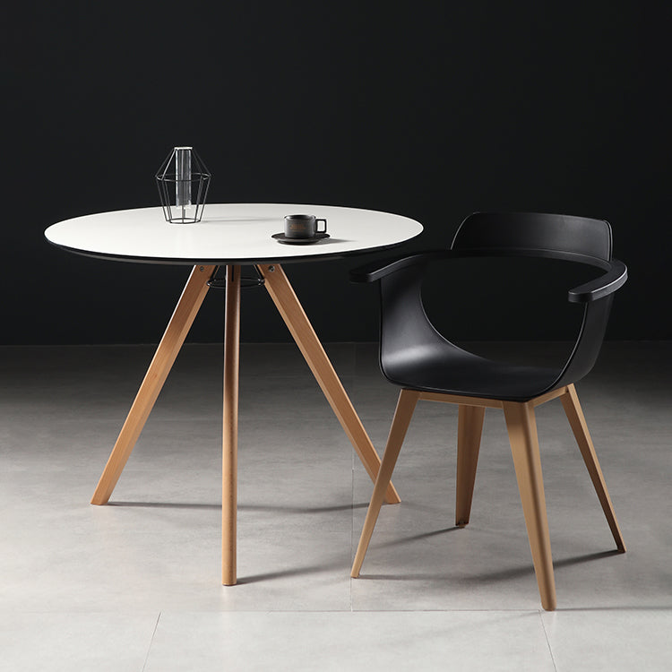 Silla moderna con respaldo abierto, sillones de comedor con patas de metal para cocina