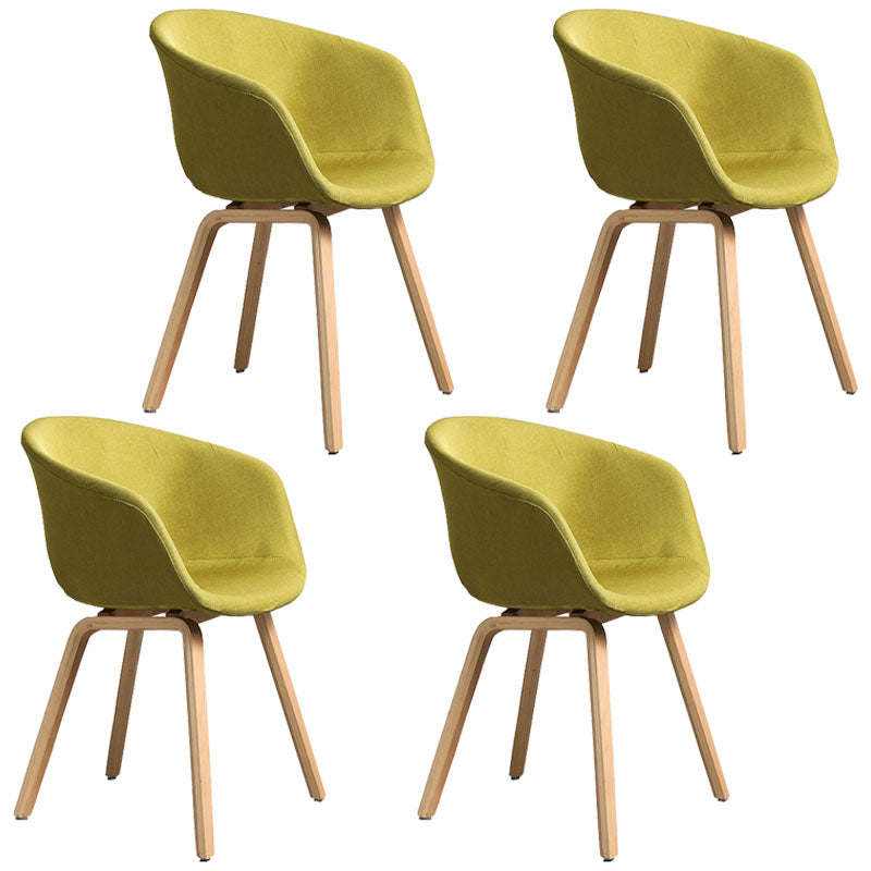 Silla de té de té de leche moderna sólida sillón de plástico para acabado mate silla de comedor
