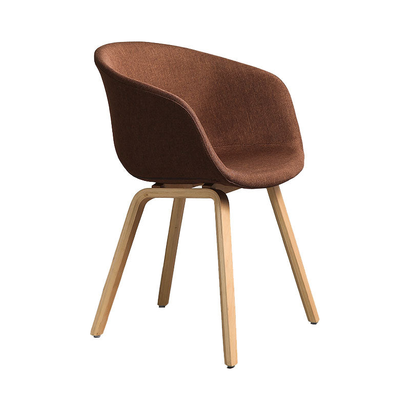 Silla de té de té de leche moderna sólida sillón de plástico para acabado mate silla de comedor