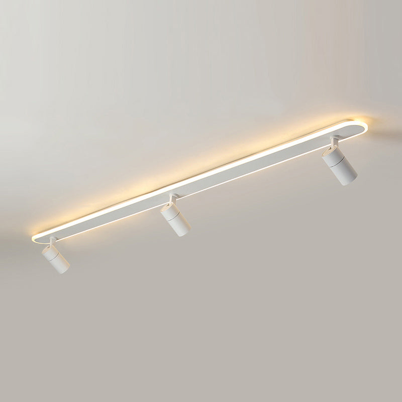 Style moderne de forme cylindrique plafonnier métal Mélac