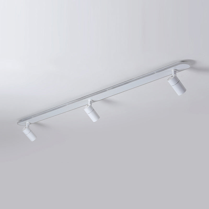 Style moderne de forme cylindrique plafonnier métal Mélac